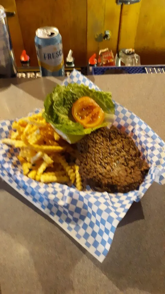 Cheeseburger and Fries