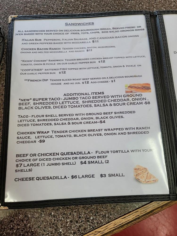 Four Aces Bar Bacon Cheese Burger
